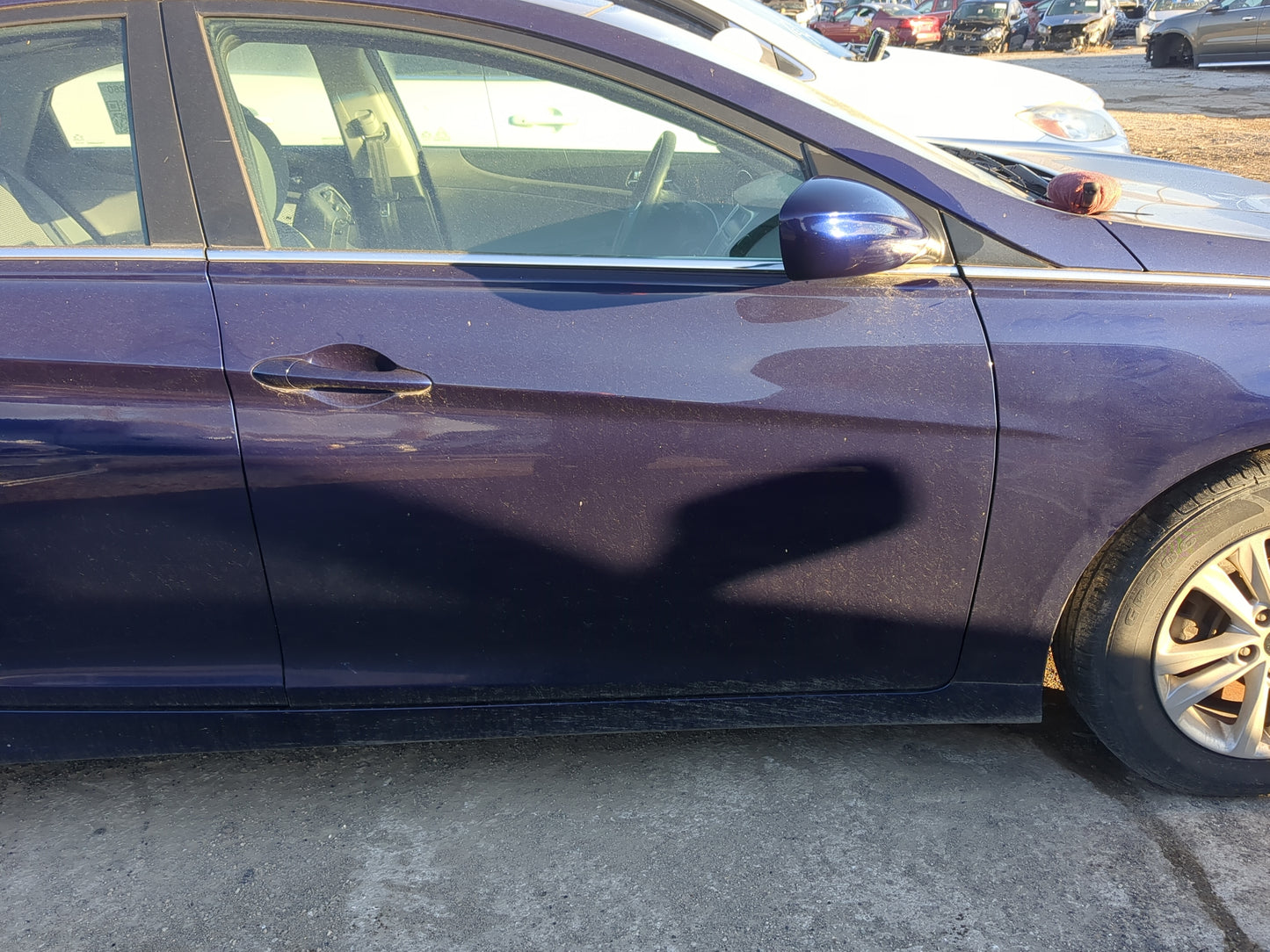 2011-2014 Hyundai Sonata Passenger Front Door Oem 1212892 - Oemusedautoparts1.com