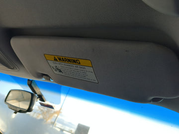 2011-2015 Hyundai Sonata Sun Visor Shade Replacement Passenger Right Mirror Fits Fits 2011 2012 2013 2014 2015 OEM Used Auto