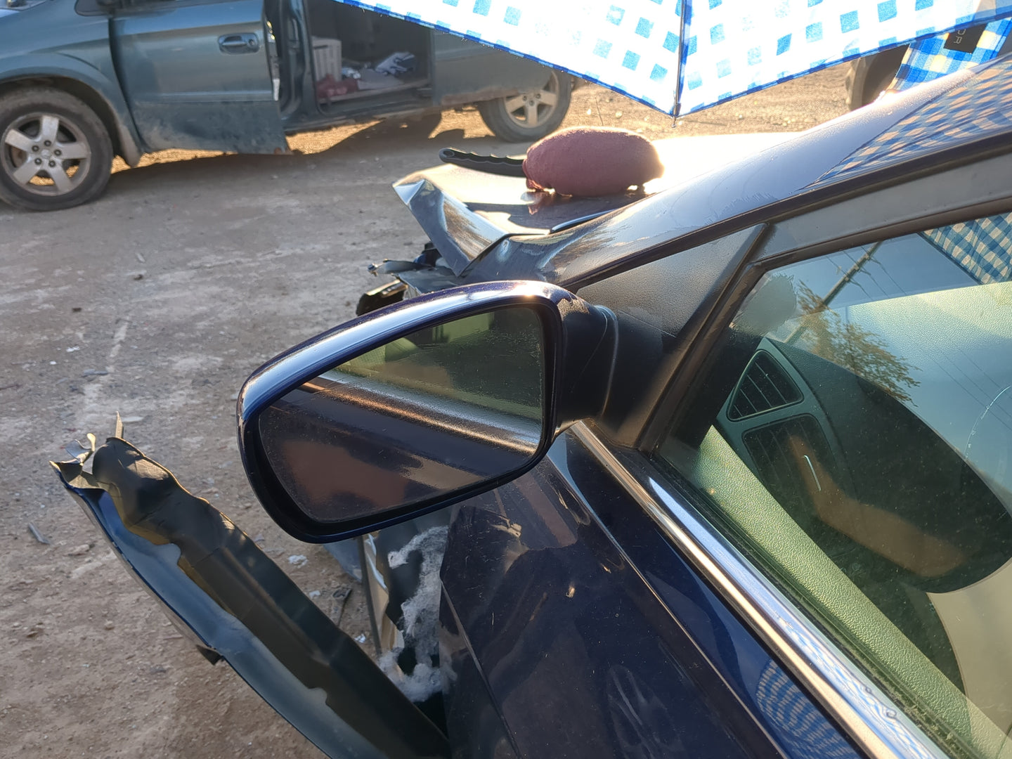 2011-2014 Hyundai Sonata Side Mirror Replacement Driver Left View Door Mirror Fits Fits 2011 2012 2013 2014 OEM Used Auto Pa