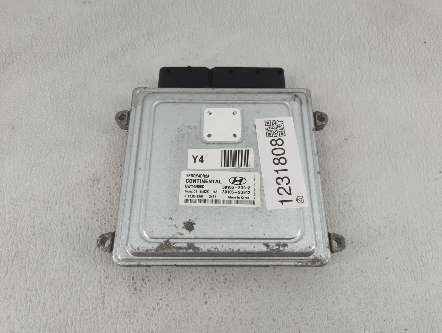 2011-2014 Hyundai Sonata PCM Engine Control Computer ECU ECM PCU OEM P/N:39155-2G912 Fits Fits 2011 2012 2013 2014 OEM Used 