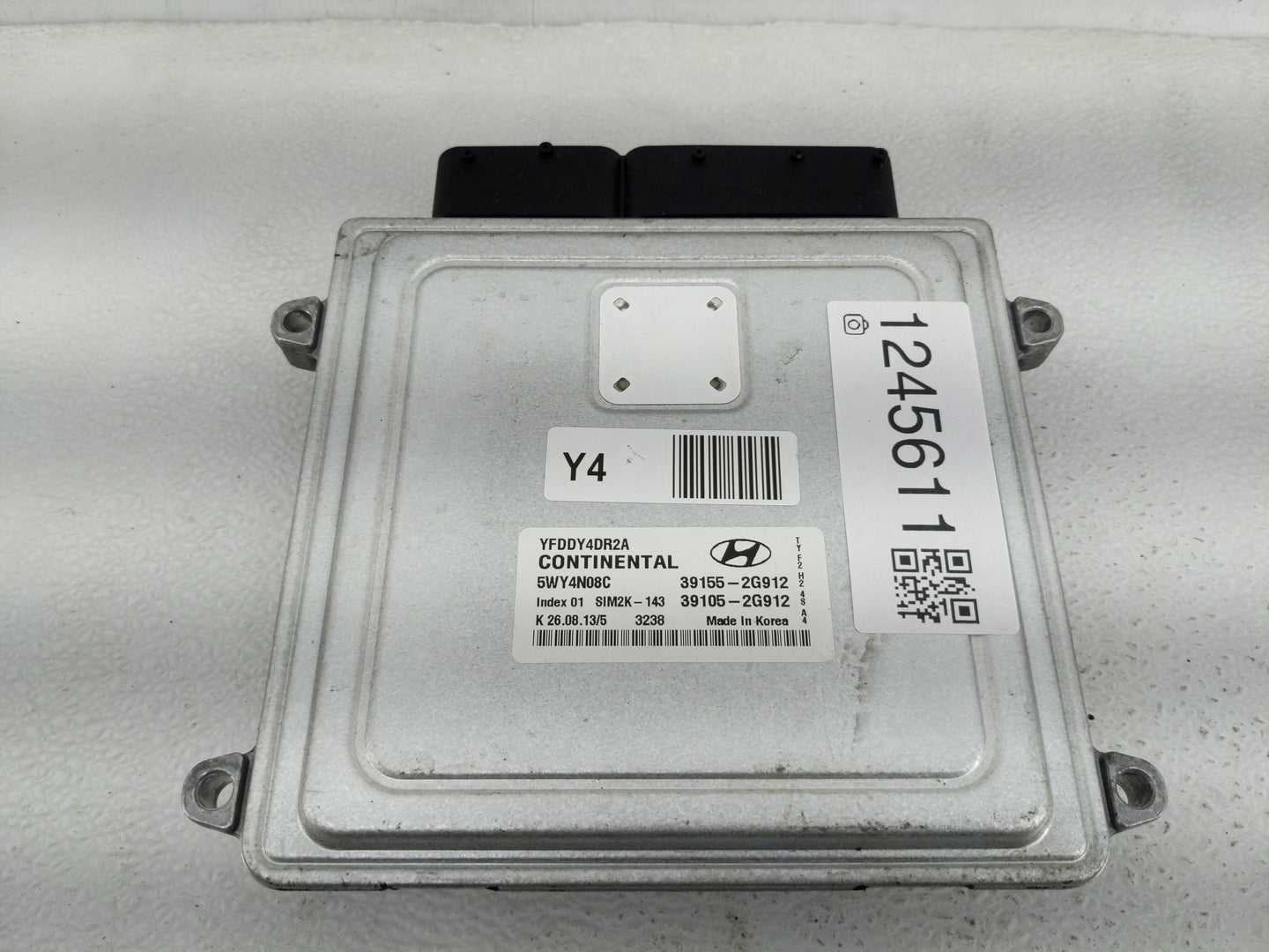 2011-2015 Hyundai Sonata PCM Engine Control Computer ECU ECM PCU OEM P/N:39105-2G912 39155-2G912 Fits OEM Used Auto Parts - 
