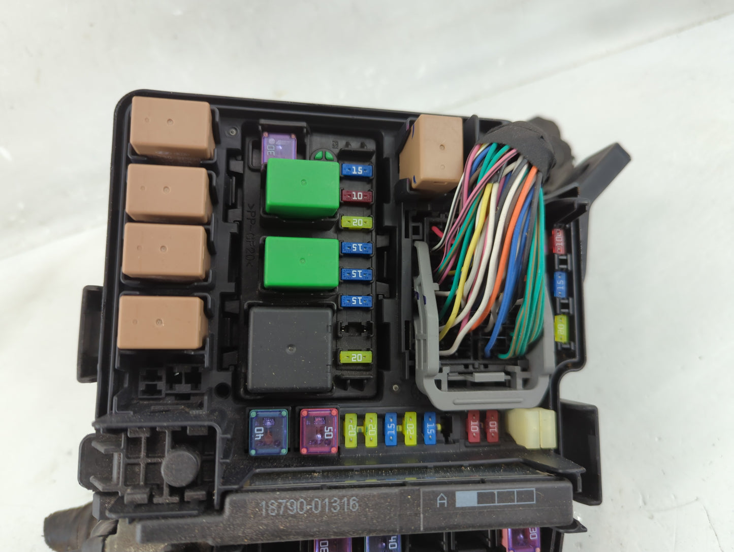 2011-2014 Hyundai Sonata Fusebox Fuse Box Panel Relay Module P/N:121015 1445 Fits Fits 2011 2012 2013 2014 OEM Used Auto Par
