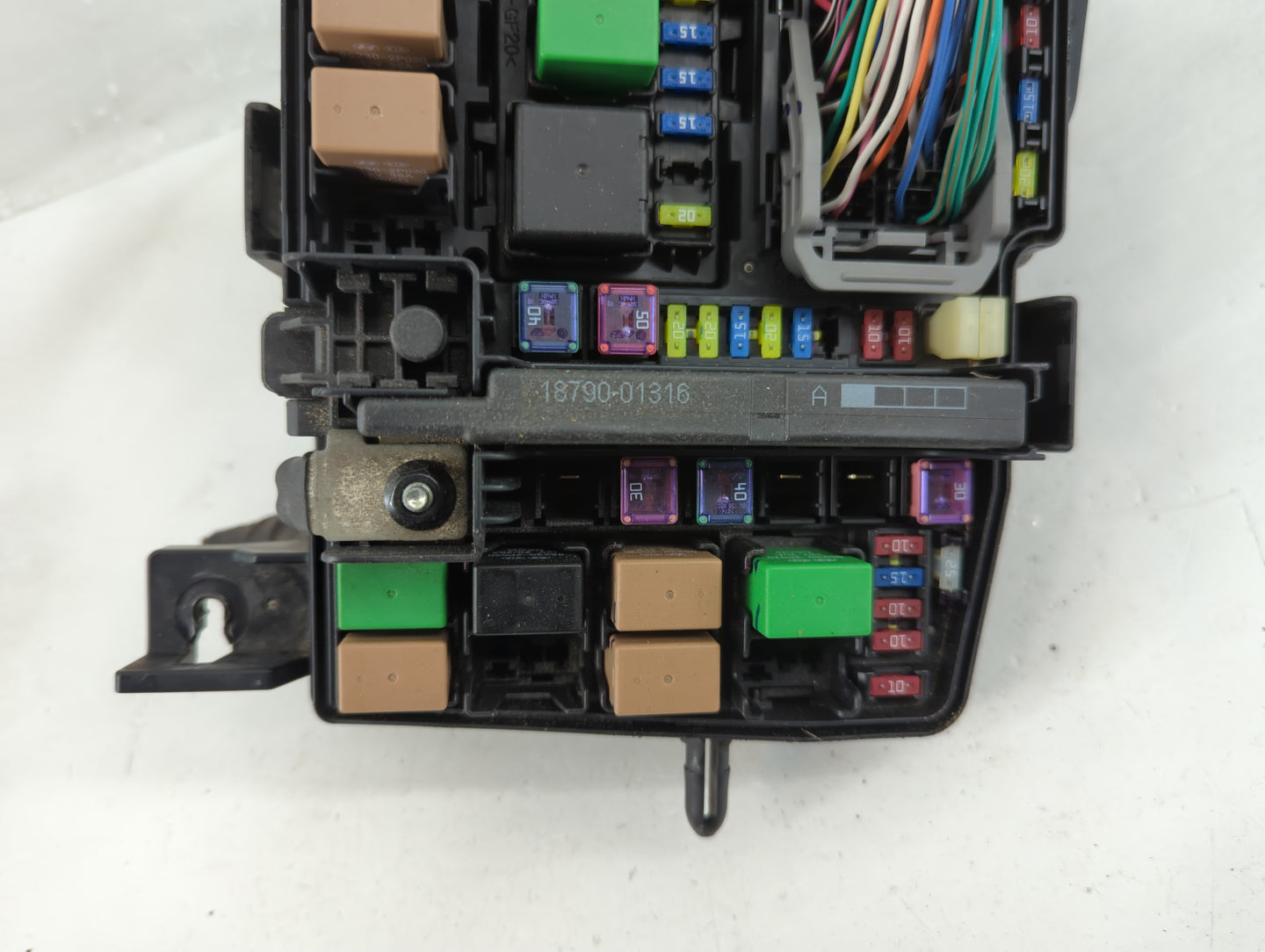 2011-2014 Hyundai Sonata Fusebox Fuse Box Panel Relay Module P/N:121015 1445 Fits Fits 2011 2012 2013 2014 OEM Used Auto Par
