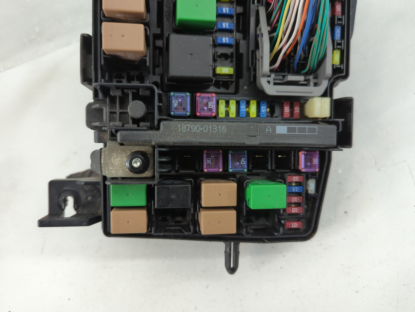 2011-2014 Hyundai Sonata Fusebox Fuse Box Panel Relay Module P/N:121015 1445 Fits Fits 2011 2012 2013 2014 OEM Used Auto Par