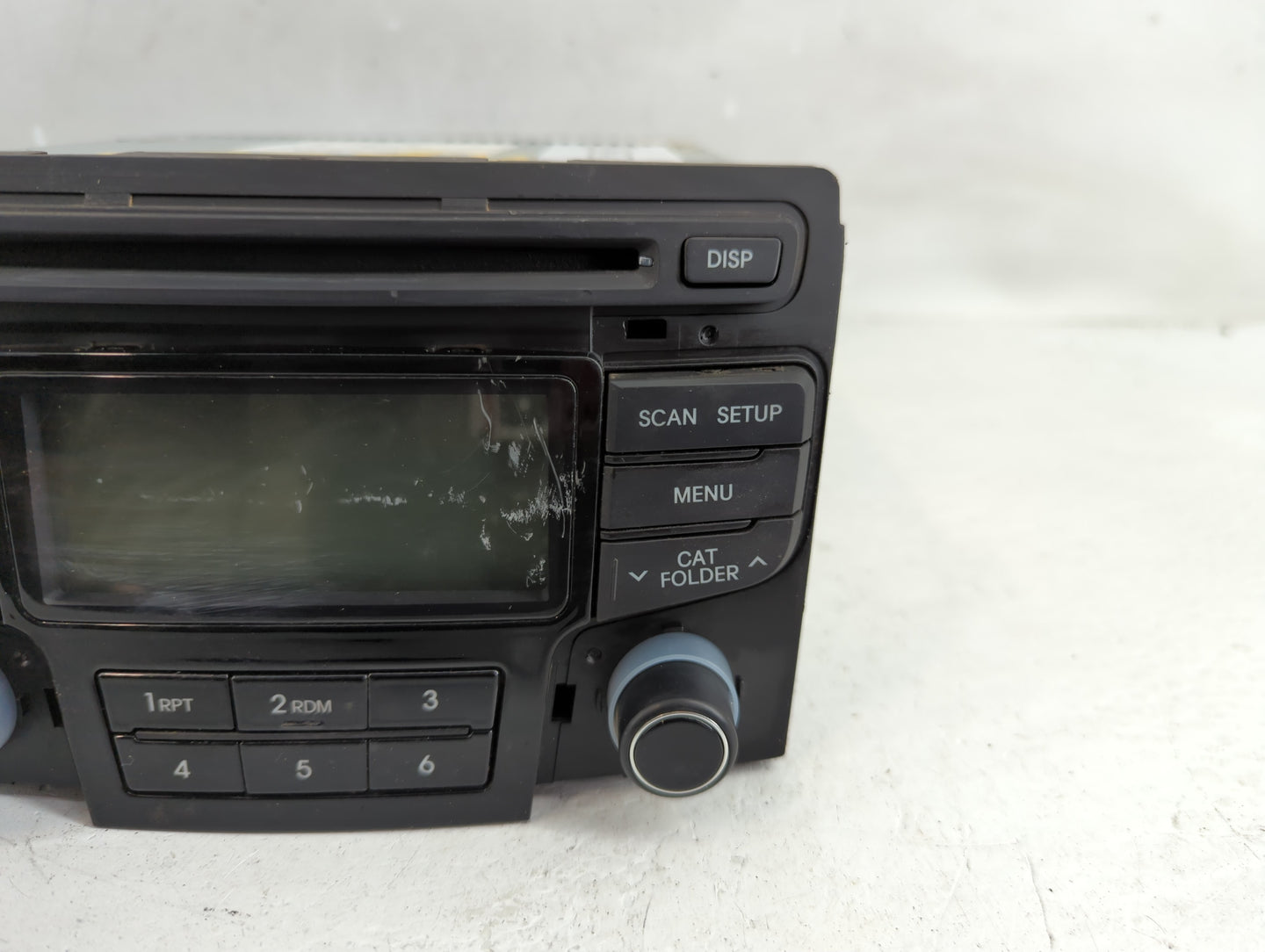 2012-2014 Hyundai Sonata Radio AM FM Cd Player Receiver Replacement P/N:96180-3Q700 Fits Fits 2012 2013 2014 OEM Used Auto P