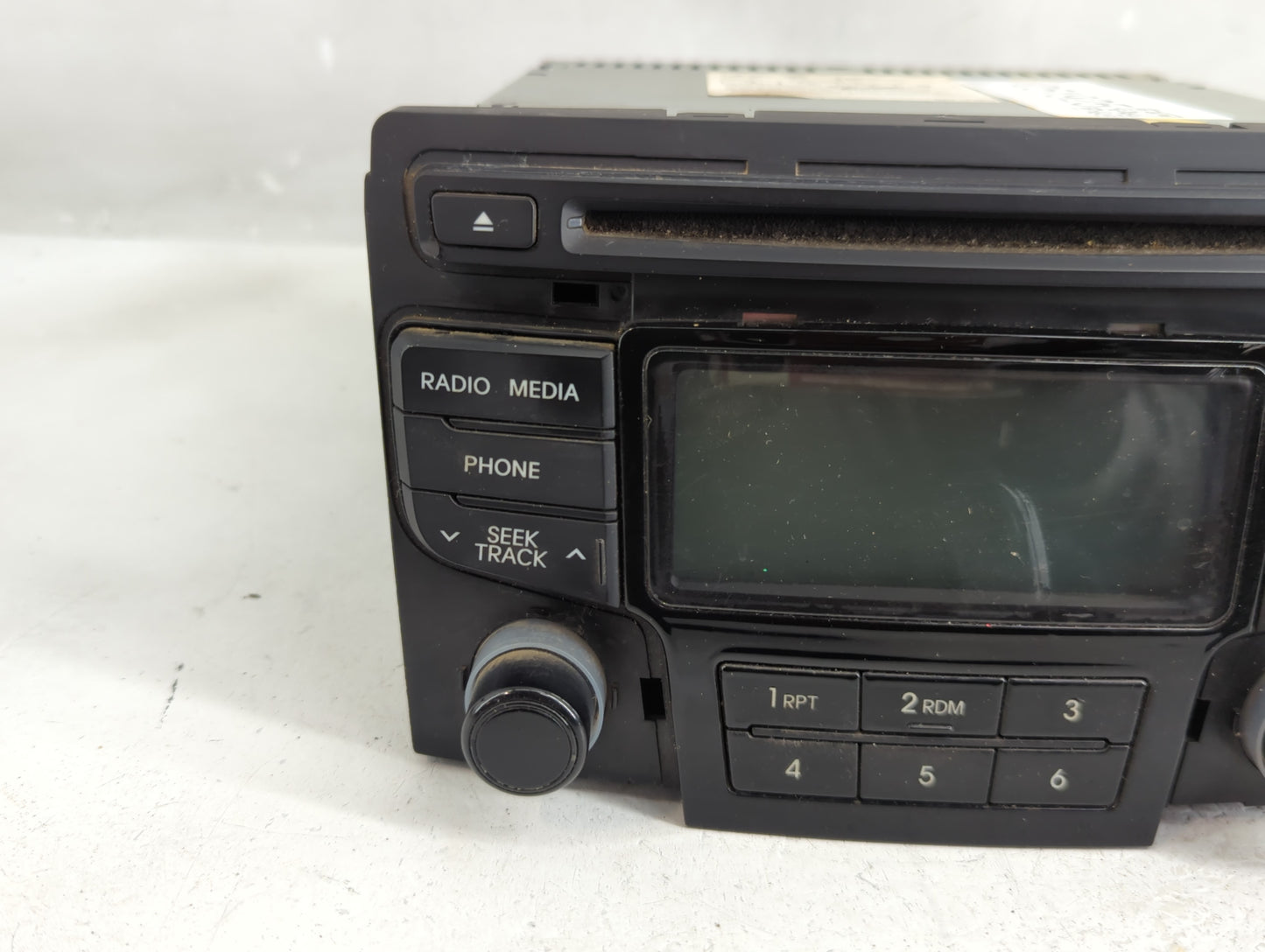2012-2014 Hyundai Sonata Radio AM FM Cd Player Receiver Replacement P/N:96180-3Q700 Fits Fits 2012 2013 2014 OEM Used Auto P