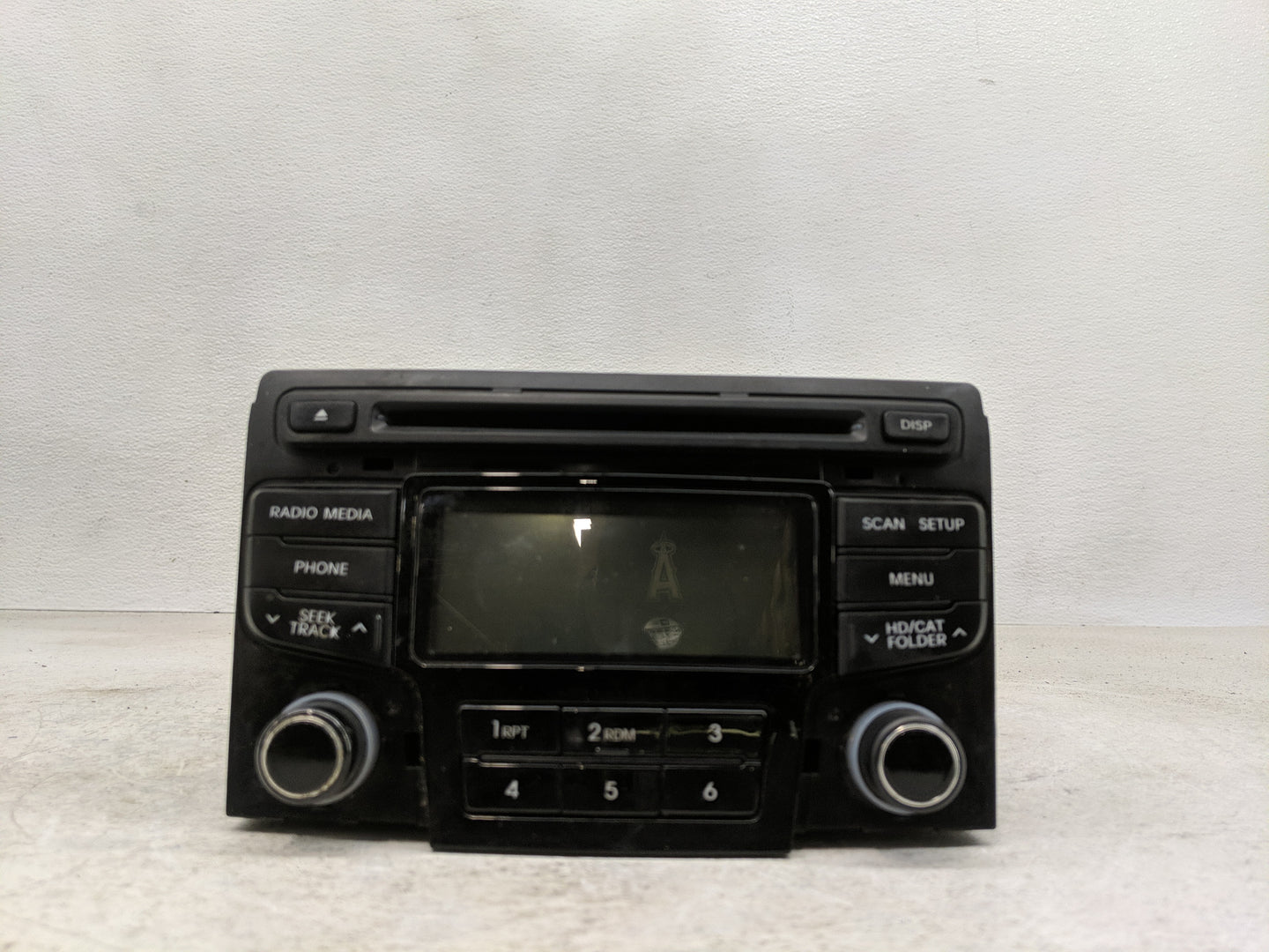 2013-2014 Hyundai Sonata Radio AM FM Cd Player Receiver Replacement P/N:96190-3Q700 Fits Fits 2013 2014 OEM Used Auto Parts 