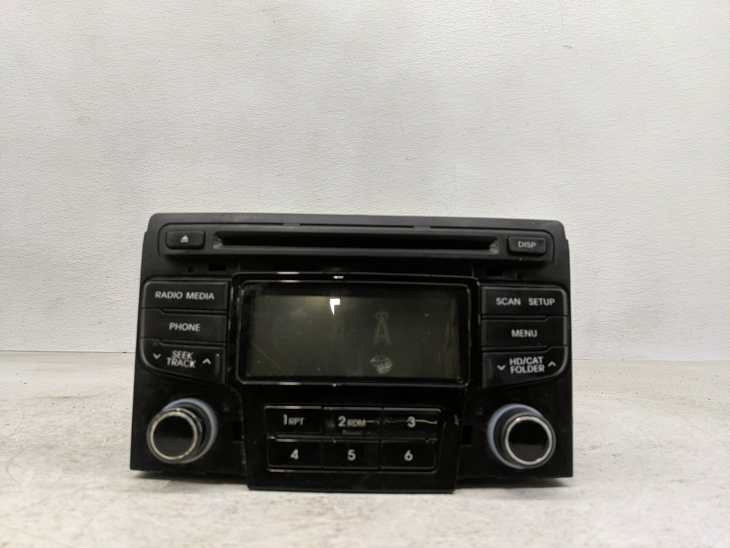 2013-2014 Hyundai Sonata Radio AM FM Cd Player Receiver Replacement P/N:96190-3Q700 Fits Fits 2013 2014 OEM Used Auto Parts 