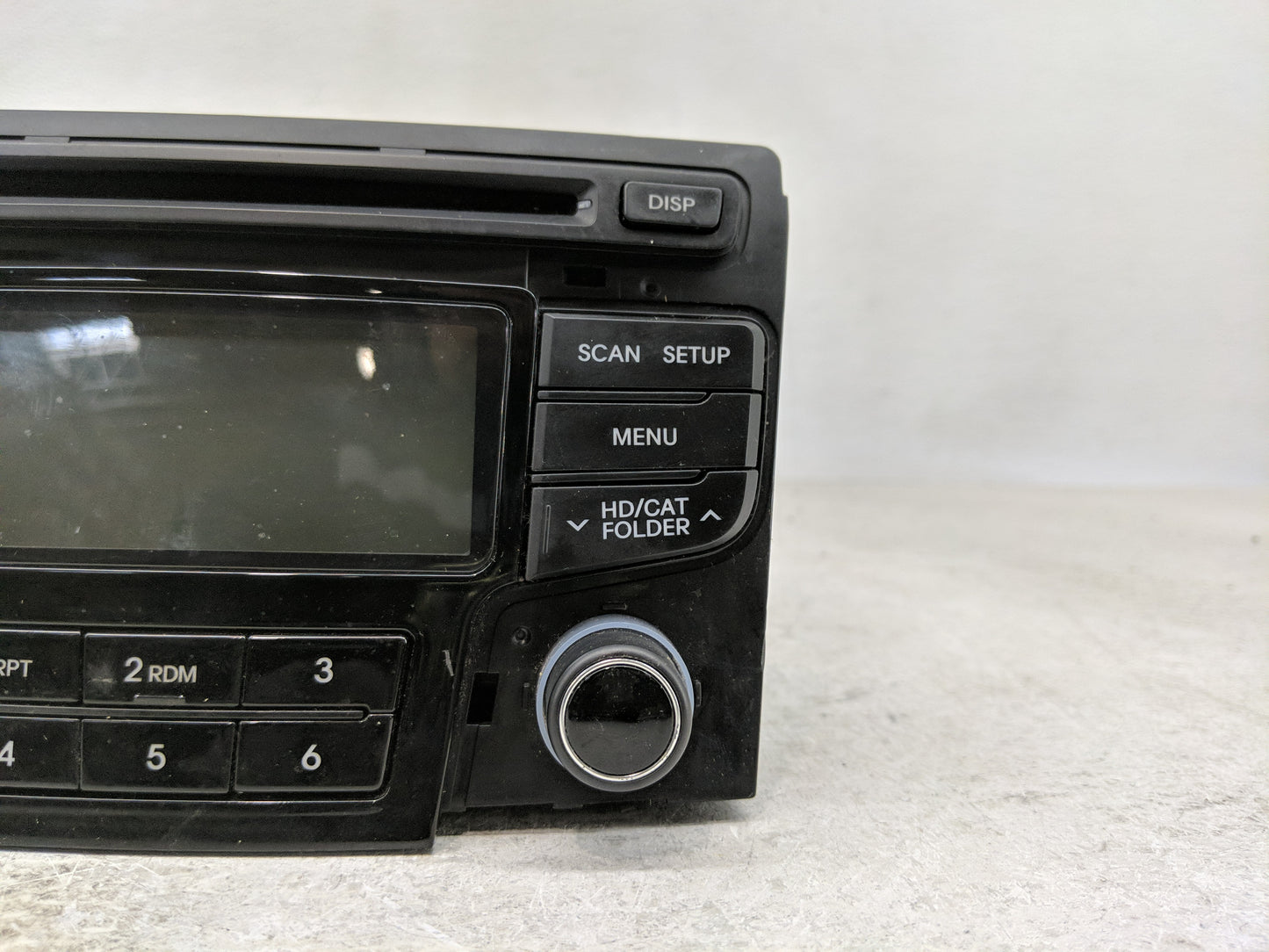 2013-2014 Hyundai Sonata Radio AM FM Cd Player Receiver Replacement P/N:96190-3Q700 Fits Fits 2013 2014 OEM Used Auto Parts 