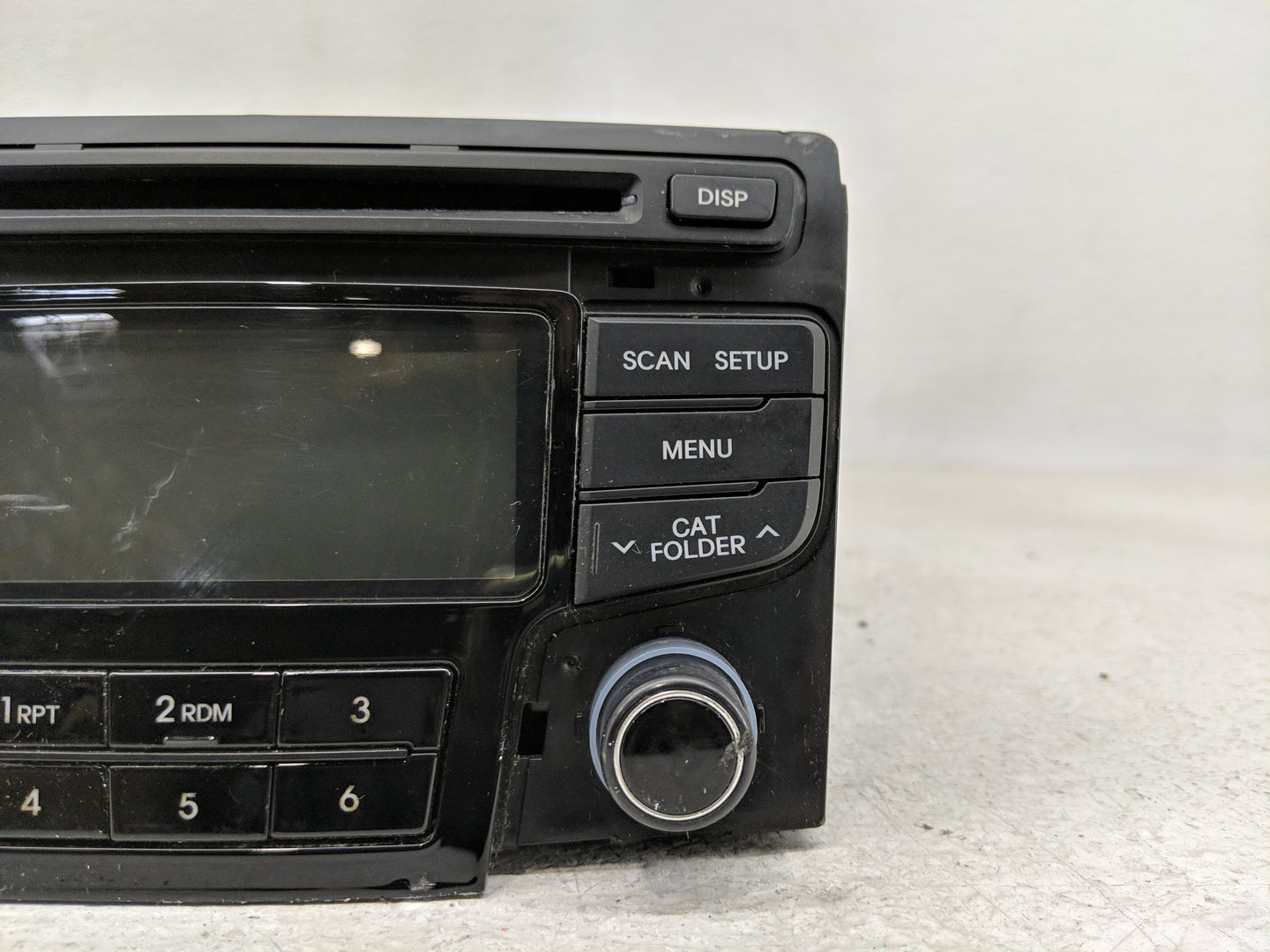 2013-2014 Hyundai Sonata Radio AM FM Cd Player Receiver Replacement P/N:96180-3Q700 Fits Fits 2013 2014 OEM Used Auto Parts 