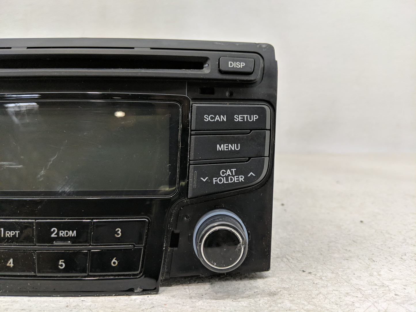 2013-2014 Hyundai Sonata Radio AM FM Cd Player Receiver Replacement P/N:96180-3Q700 Fits Fits 2013 2014 OEM Used Auto Parts 