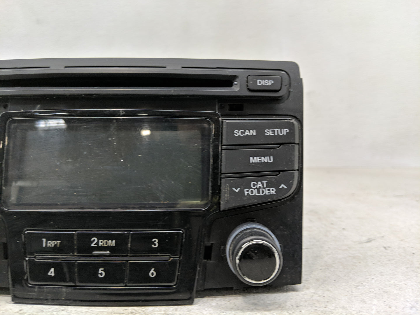 2013-2014 Hyundai Sonata Radio AM FM Cd Player Receiver Replacement P/N:96180-3Q700 Fits Fits 2013 2014 OEM Used Auto Parts 