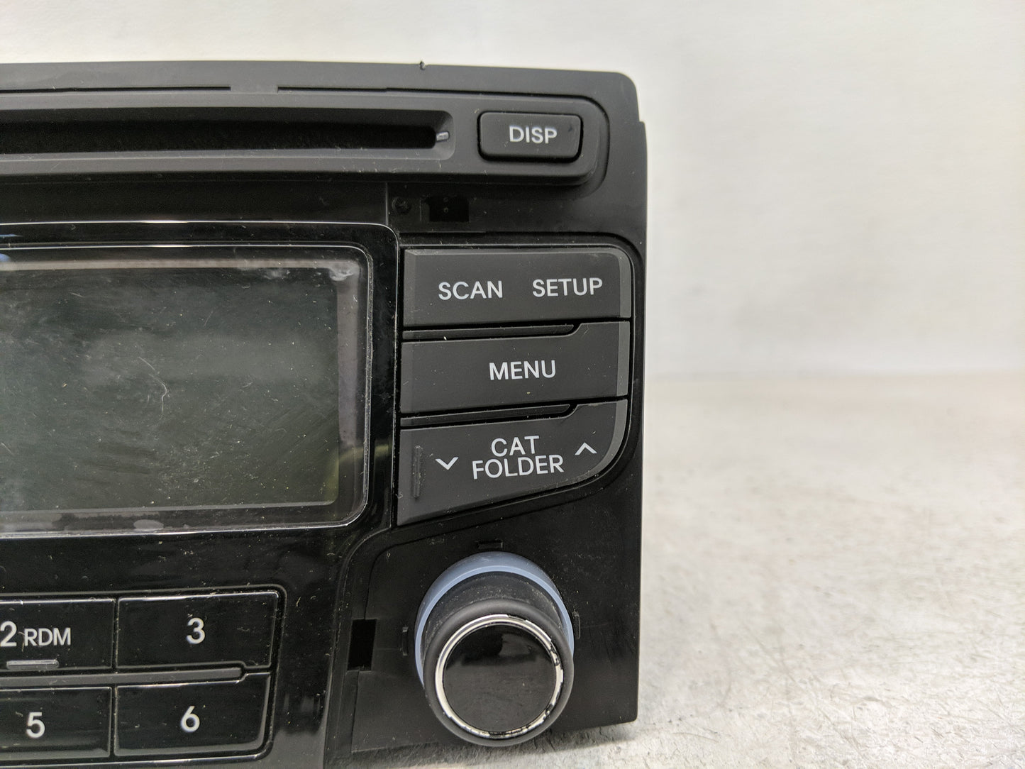 2012-2014 Hyundai Sonata Radio AM FM Cd Player Receiver Replacement P/N:961803Q700 Fits Fits 2012 2013 2014 OEM Used Auto Pa