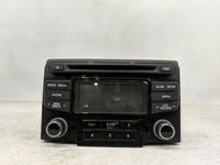 2013-2014 Hyundai Sonata Radio AM FM Cd Player Receiver Replacement P/N:96180-3Q700 Fits Fits 2013 2014 OEM Used Auto Parts 
