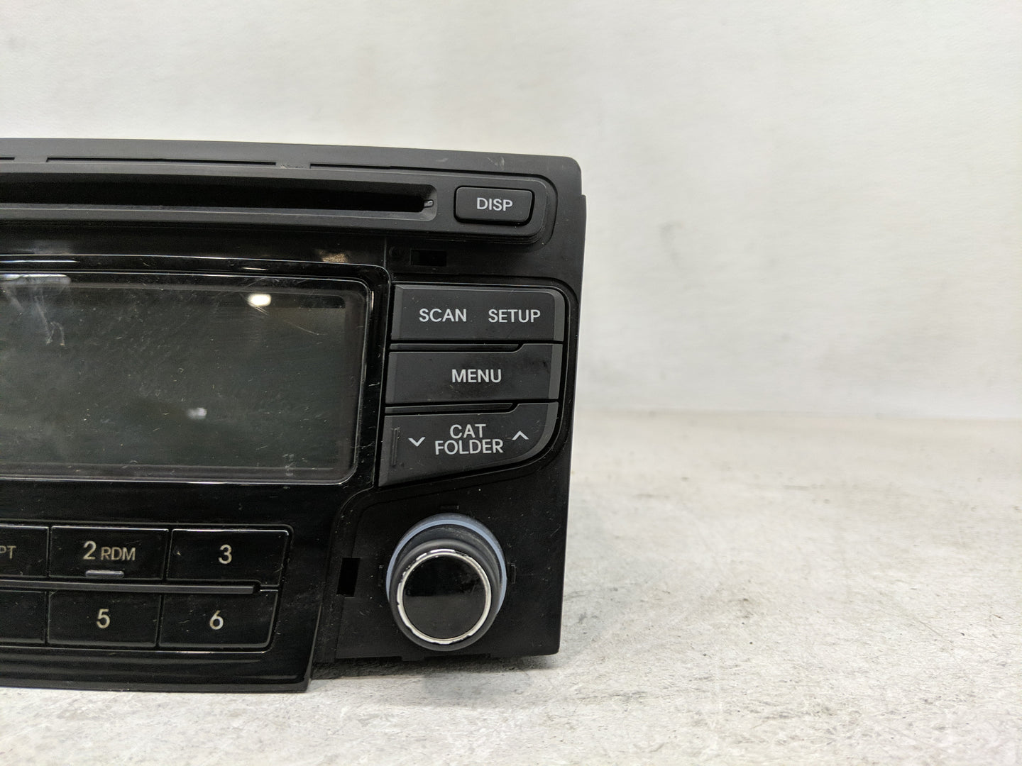 2013-2014 Hyundai Sonata Radio AM FM Cd Player Receiver Replacement P/N:96180-3Q700 Fits Fits 2013 2014 OEM Used Auto Parts 