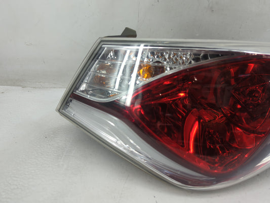 2011-2015 Hyundai Sonata Tail Light Assembly Passenger Right OEM Fits Fits 2011 2012 2013 2014 2015 OEM Used Auto Parts