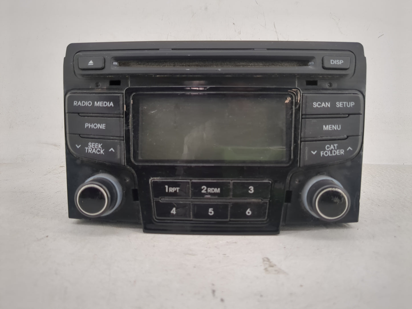 2012-2014 Hyundai Sonata Radio AM FM Cd Player Receiver Replacement P/N:96180-3Q700 Fits Fits 2012 2013 2014 OEM Used Auto P