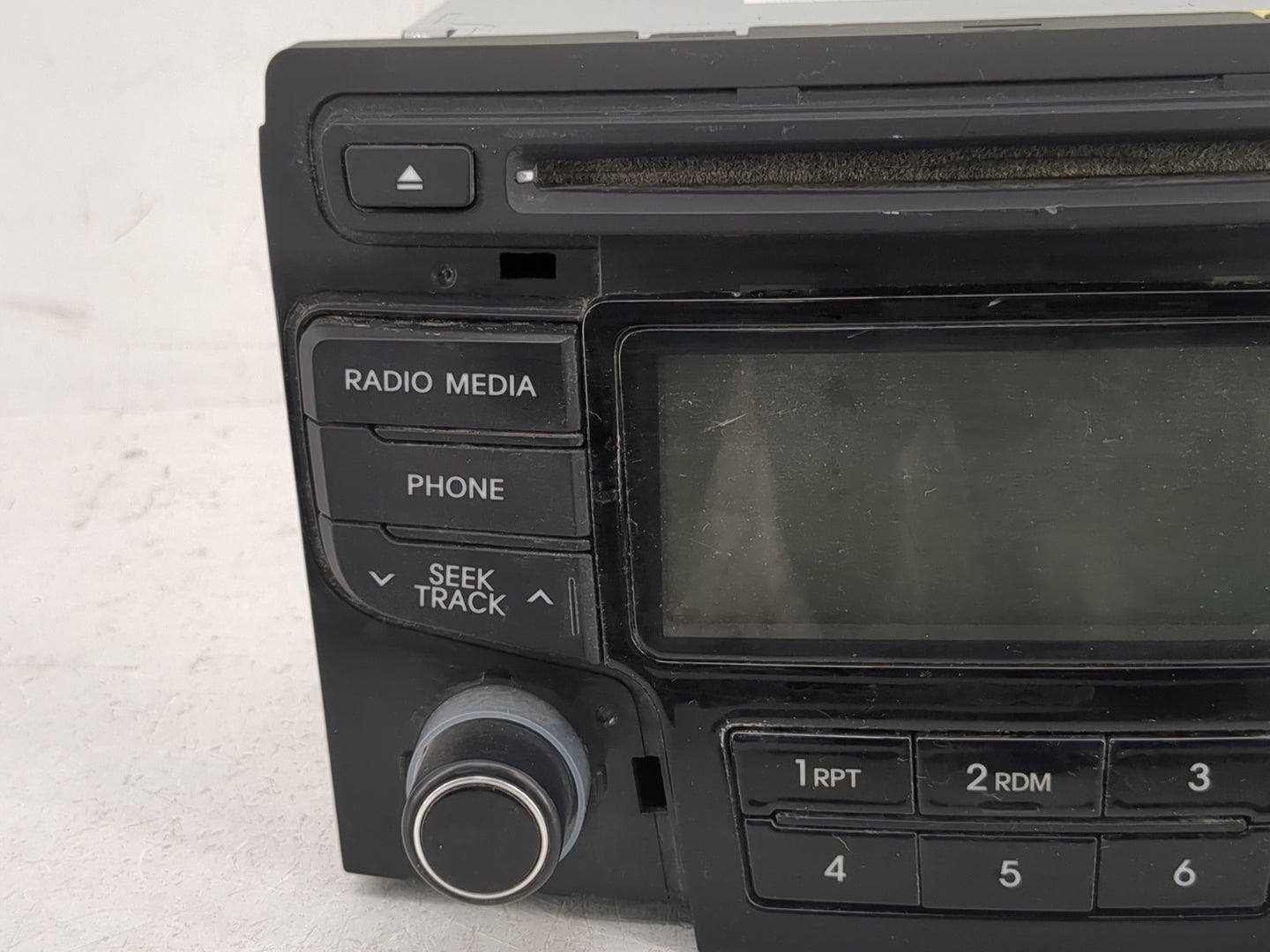 2012-2014 Hyundai Sonata Radio AM FM Cd Player Receiver Replacement P/N:96180-3Q700 Fits Fits 2012 2013 2014 OEM Used Auto P