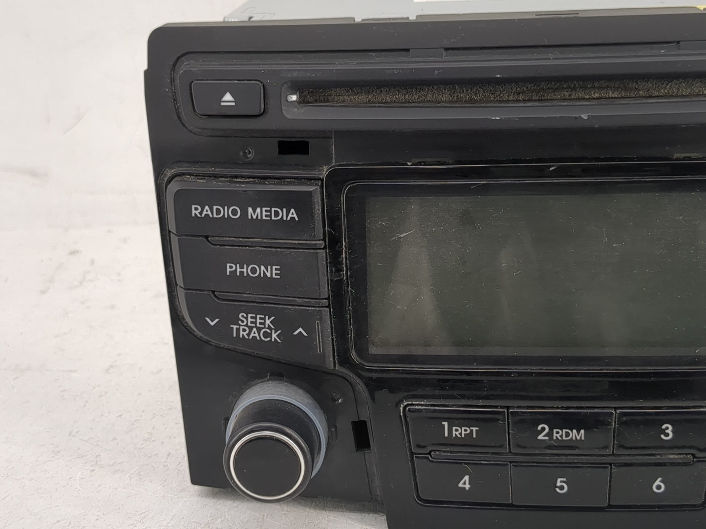 2012-2014 Hyundai Sonata Radio AM FM Cd Player Receiver Replacement P/N:96180-3Q700 Fits Fits 2012 2013 2014 OEM Used Auto P