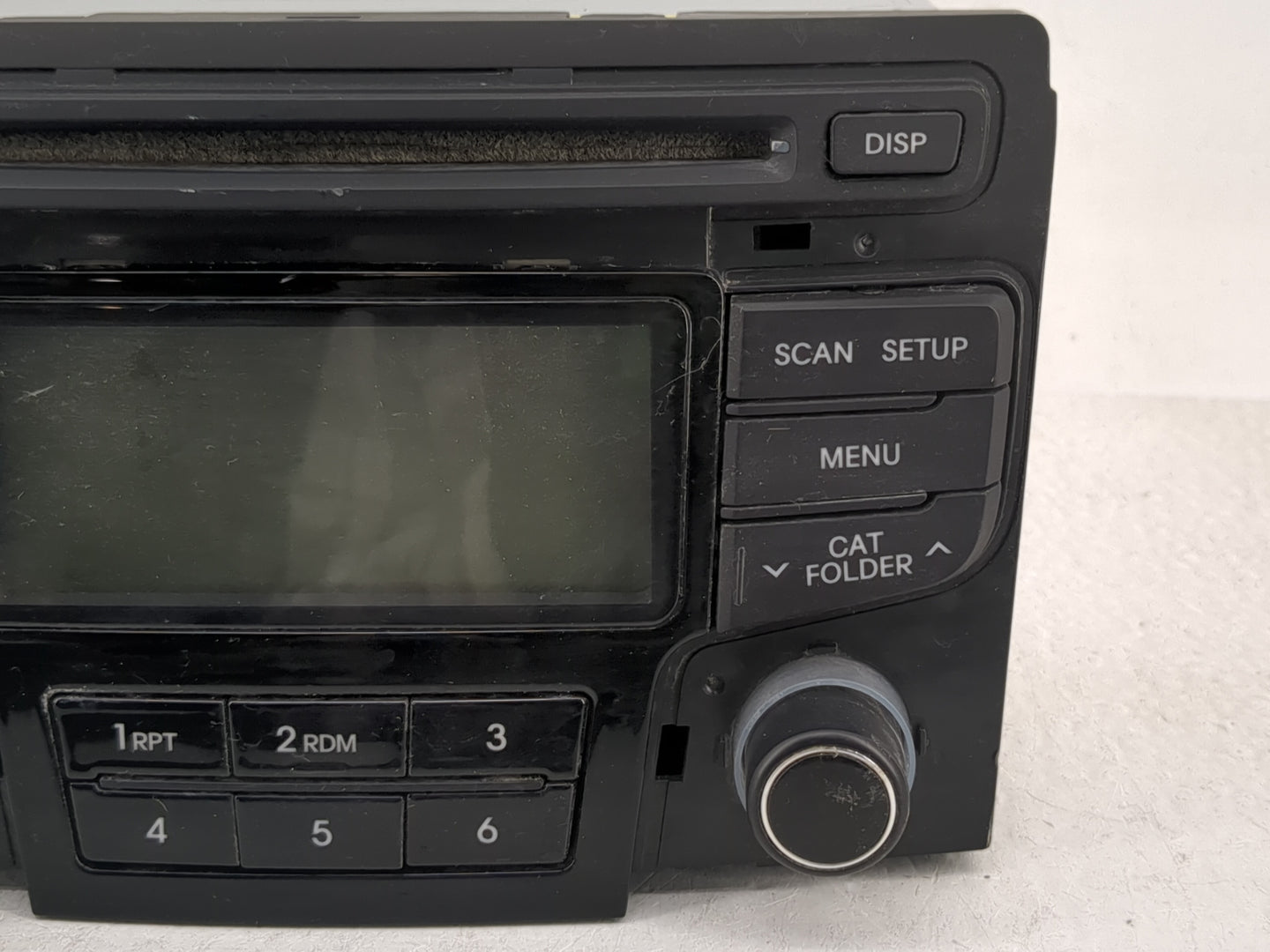 2012-2014 Hyundai Sonata Radio AM FM Cd Player Receiver Replacement P/N:96180-3Q700 Fits Fits 2012 2013 2014 OEM Used Auto P