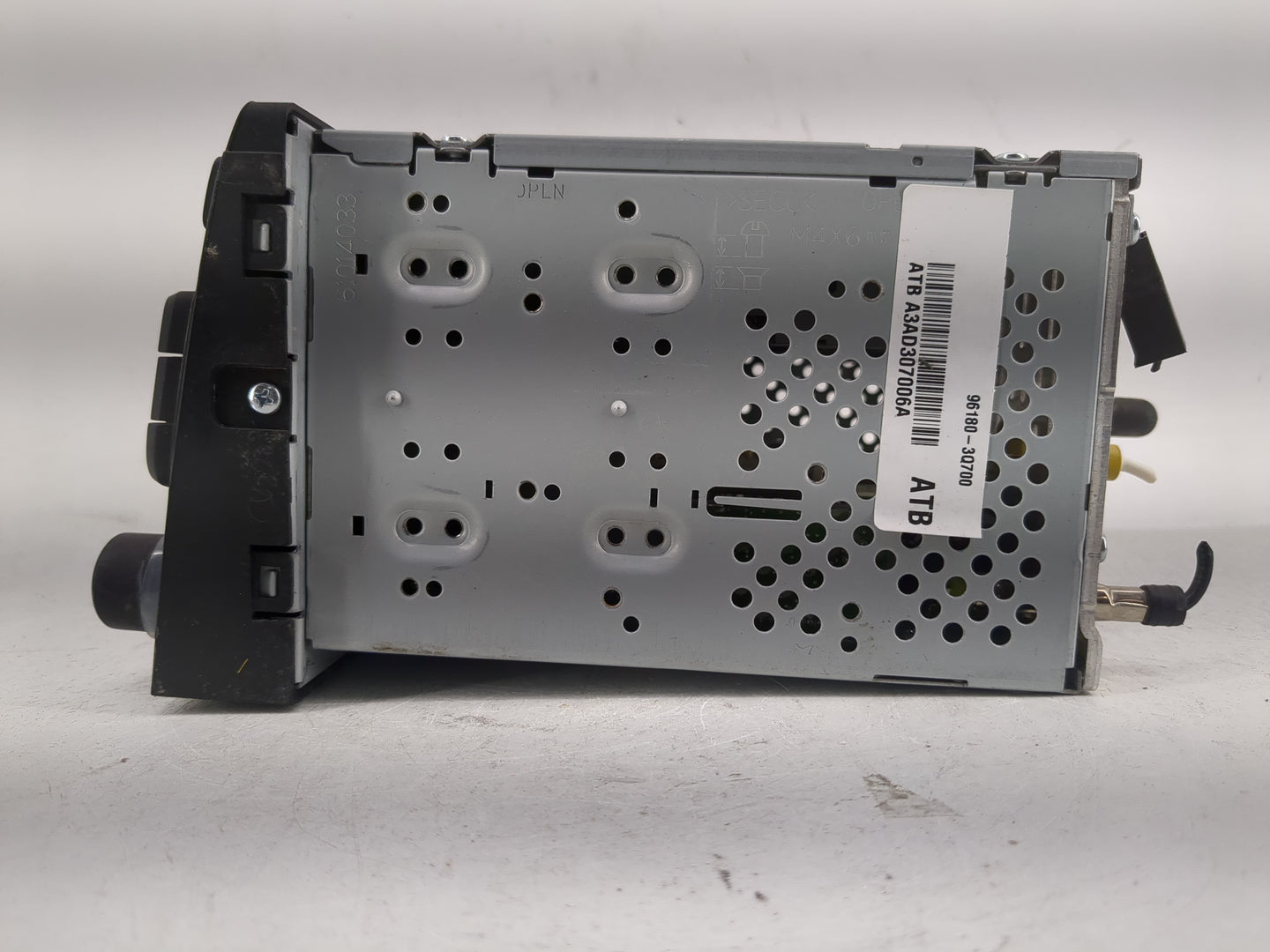 2012-2014 Hyundai Sonata Radio AM FM Cd Player Receiver Replacement P/N:96180-3Q700 Fits Fits 2012 2013 2014 OEM Used Auto P