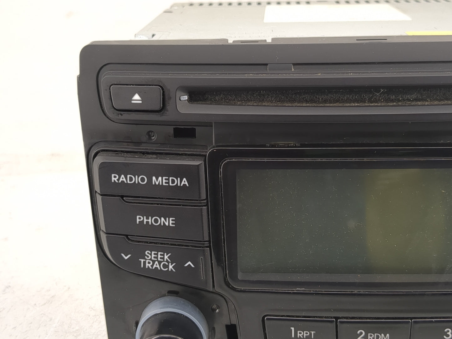 2012-2014 Hyundai Sonata Radio AM FM Cd Player Receiver Replacement P/N:96180-3Q700 Fits Fits 2012 2013 2014 OEM Used Auto P
