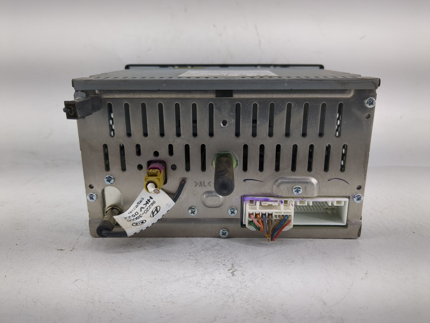 2012-2014 Hyundai Sonata Radio AM FM Cd Player Receiver Replacement P/N:96180-3Q700 Fits Fits 2012 2013 2014 OEM Used Auto P