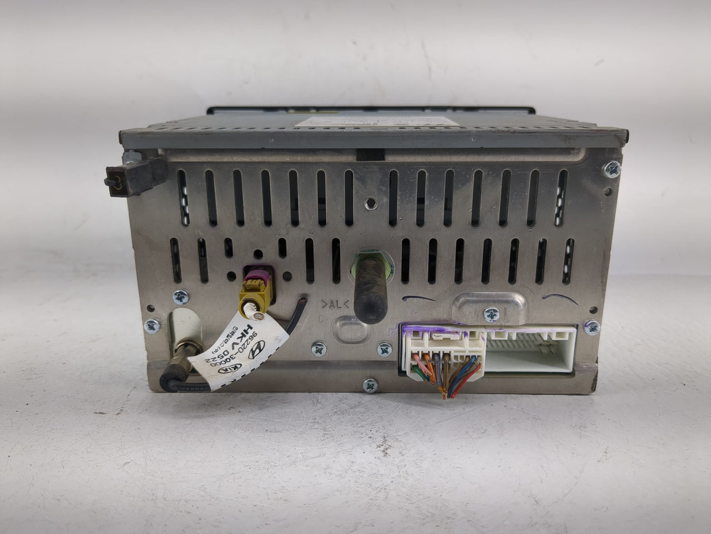 2012-2014 Hyundai Sonata Radio AM FM Cd Player Receiver Replacement P/N:96180-3Q700 Fits Fits 2012 2013 2014 OEM Used Auto P