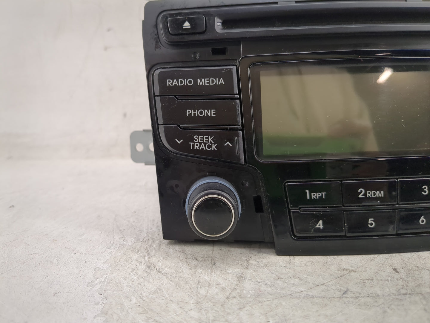 2012-2014 Hyundai Sonata Radio AM FM Cd Player Receiver Replacement P/N:96180-3Q700 Fits Fits 2012 2013 2014 OEM Used Auto P