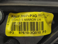 2011-2014 Hyundai Sonata Side Mirror Replacement Driver Left View Door Mirror P/N:87610-3Q010 Fits Fits 2011 2012 2013 2014 