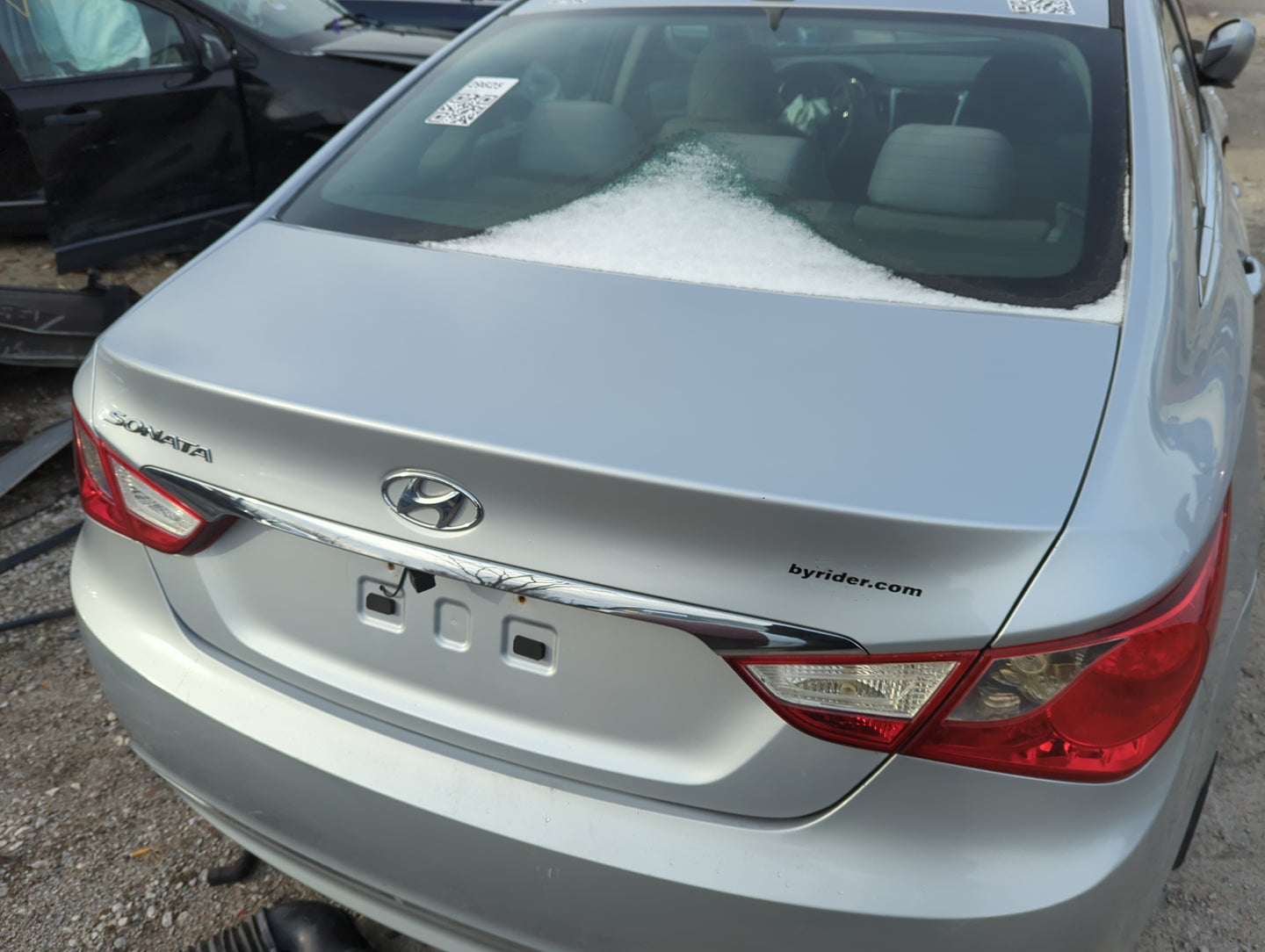 2011-2014 Hyundai Sonata Trunk/decklid/hatch/tailgate Oem 1289197 - Oemusedautoparts1.com
