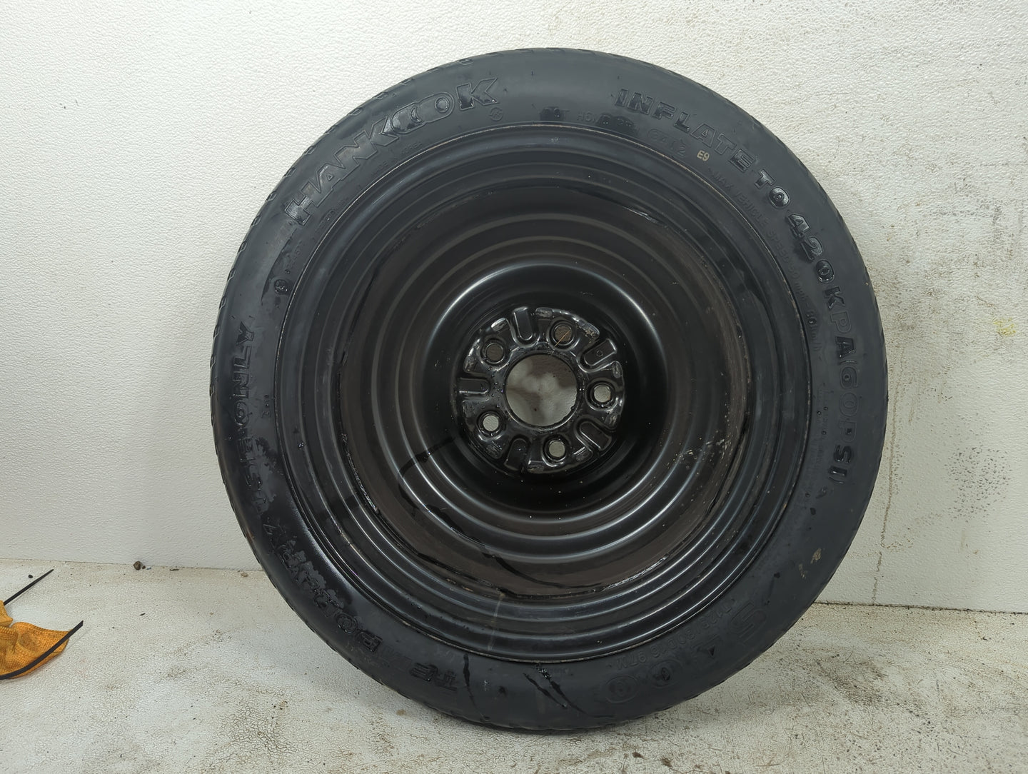 2006-2017 Hyundai Sonata Spare Donut Tire Wheel Rim Oem 1290637 - Oemusedautoparts1.com