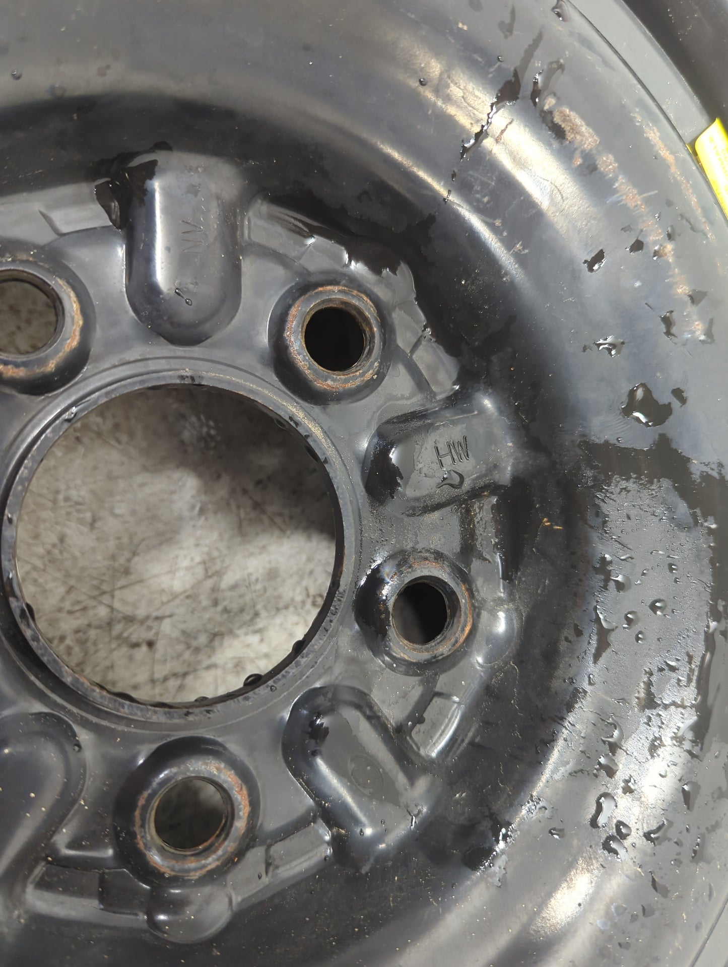 2006-2017 Hyundai Sonata Spare Donut Tire Wheel Rim Oem 1290637 - Oemusedautoparts1.com