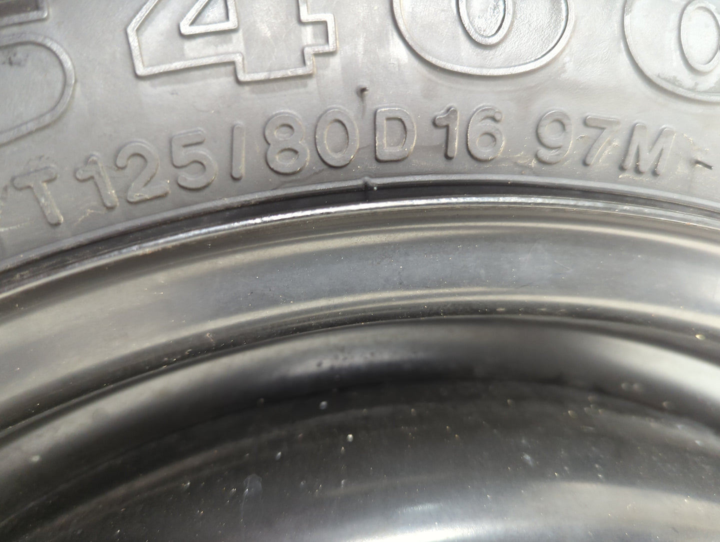 2006-2017 Hyundai Sonata Spare Donut Tire Wheel Rim Oem 1290637 - Oemusedautoparts1.com