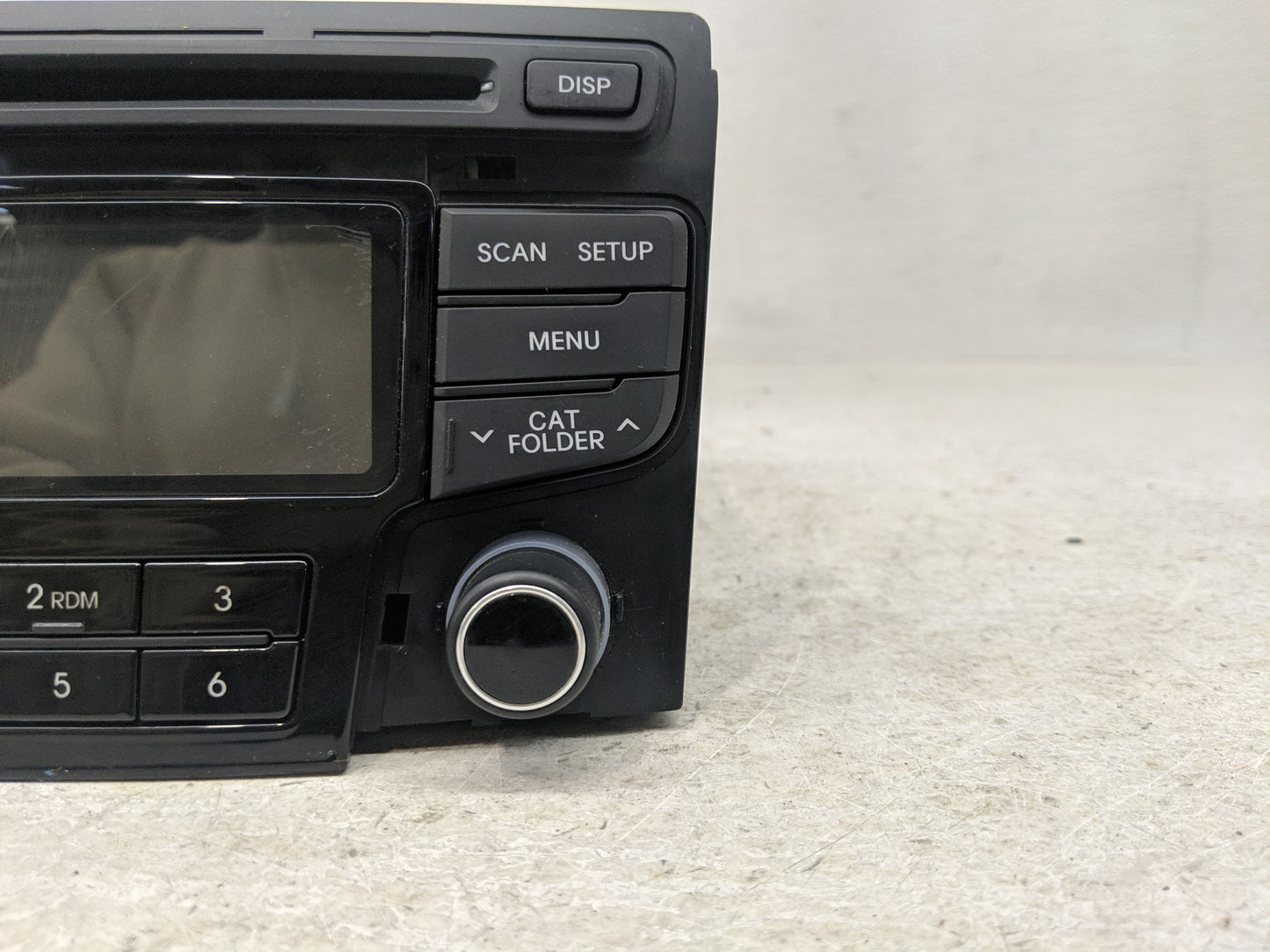 2013-2014 Hyundai Sonata Radio AM FM Cd Player Receiver Replacement P/N:96180-3Q700 Fits Fits 2013 2014 OEM Used Auto Parts 