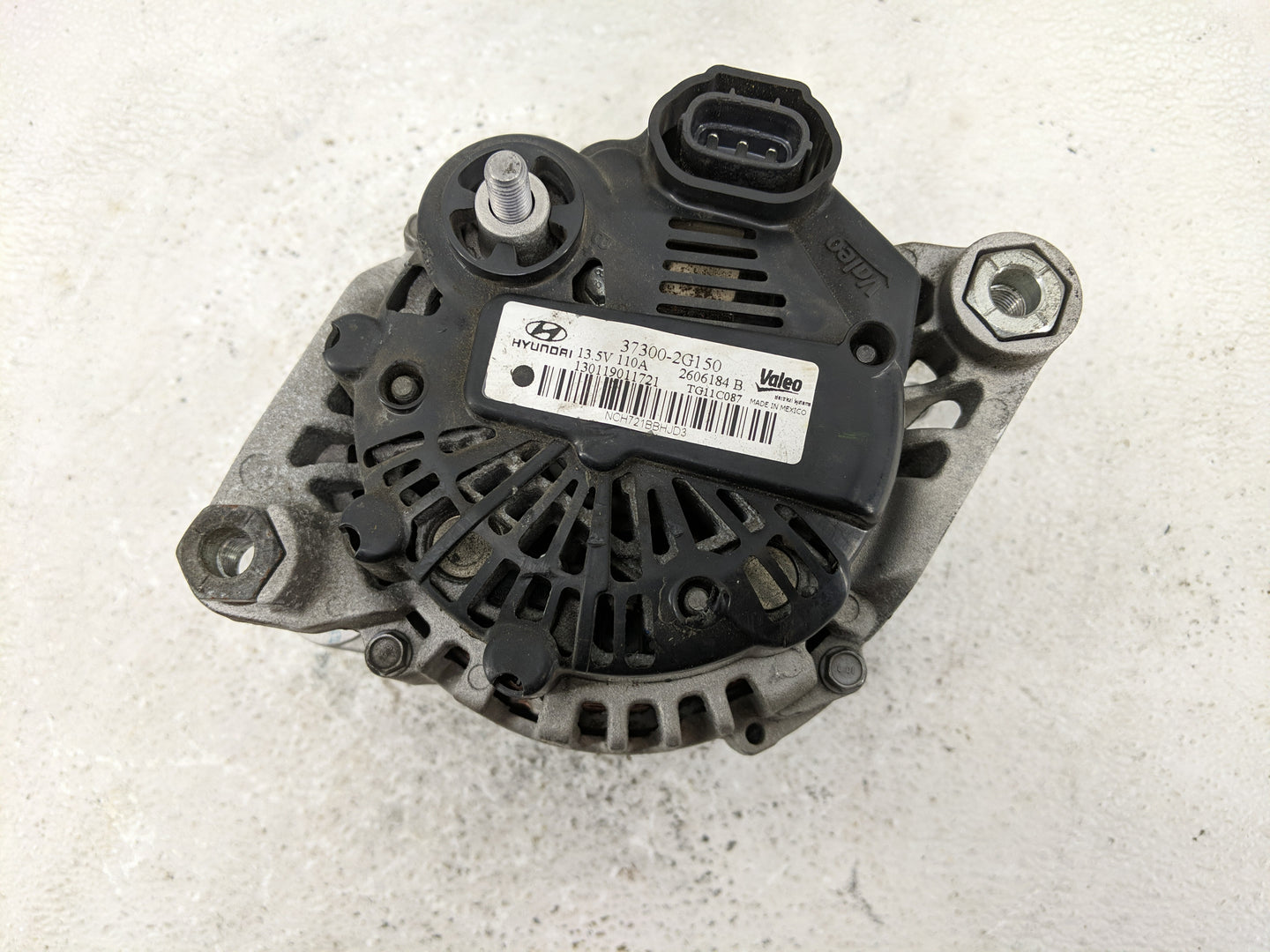 2011-2013 Hyundai Sonata Alternator Replacement Generator Charging Assembly Engine OEM P/N:2606184 B 130119011721 Fits OEM U