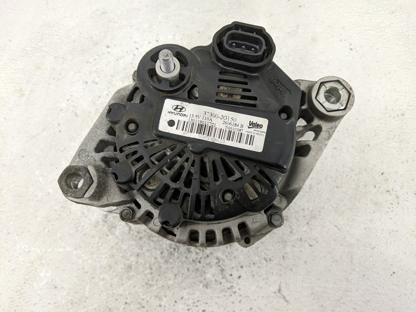 2011-2013 Hyundai Sonata Alternator Replacement Generator Charging Assembly Engine OEM P/N:2606184 B 130119011721 Fits OEM U