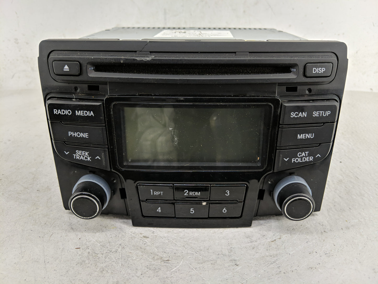 2012-2014 Hyundai Sonata Radio AM FM Cd Player Receiver Replacement P/N:96180-3Q600 96180-3Q700 Fits Fits 2012 2013 2014 OEM