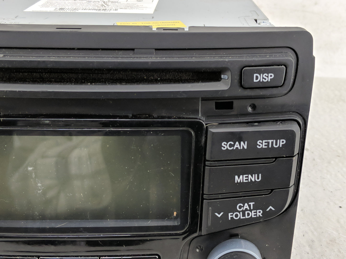 2012-2014 Hyundai Sonata Radio AM FM Cd Player Receiver Replacement P/N:96180-3Q600 96180-3Q700 Fits Fits 2012 2013 2014 OEM
