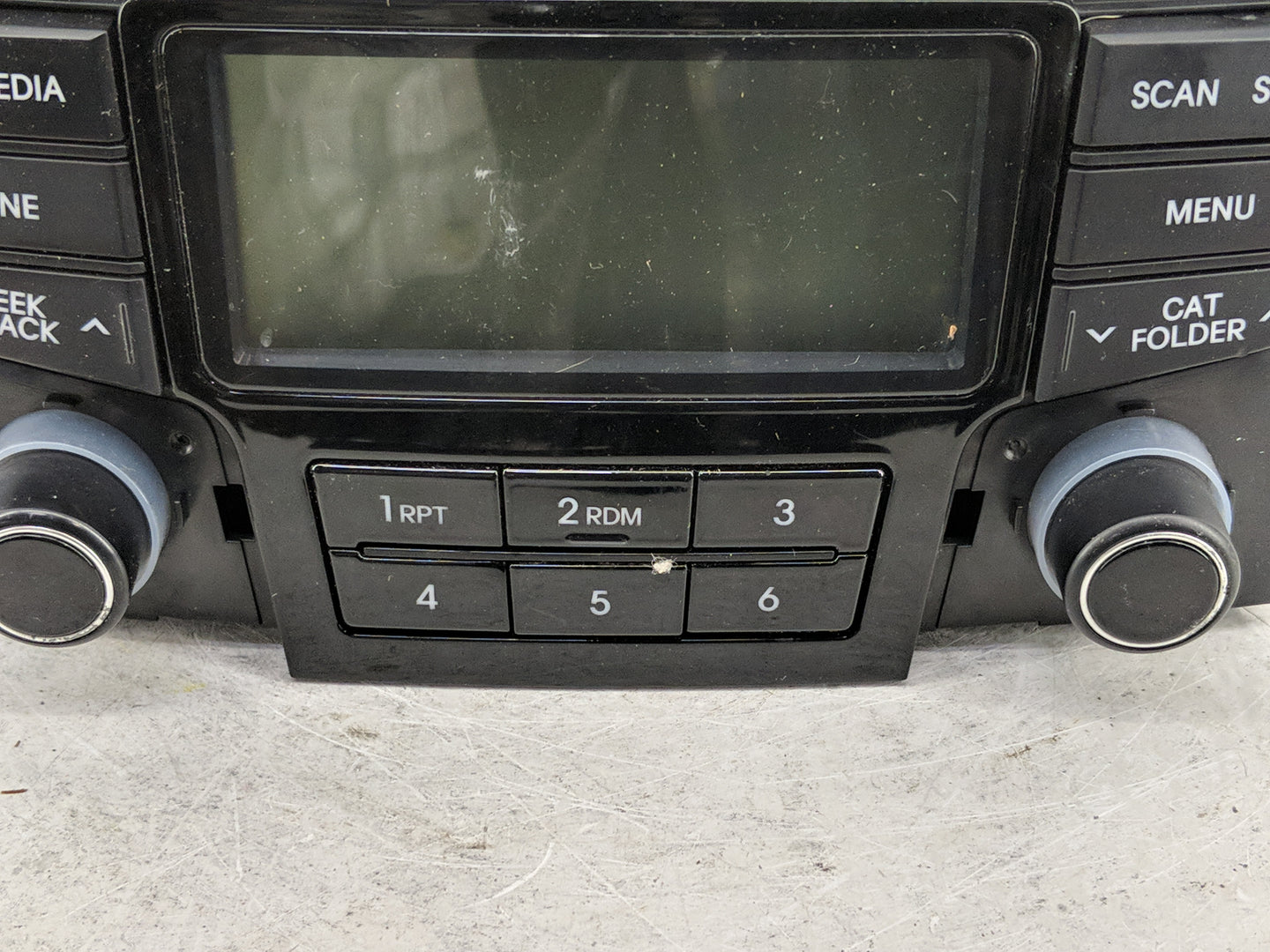 2012-2014 Hyundai Sonata Radio AM FM Cd Player Receiver Replacement P/N:96180-3Q600 96180-3Q700 Fits Fits 2012 2013 2014 OEM