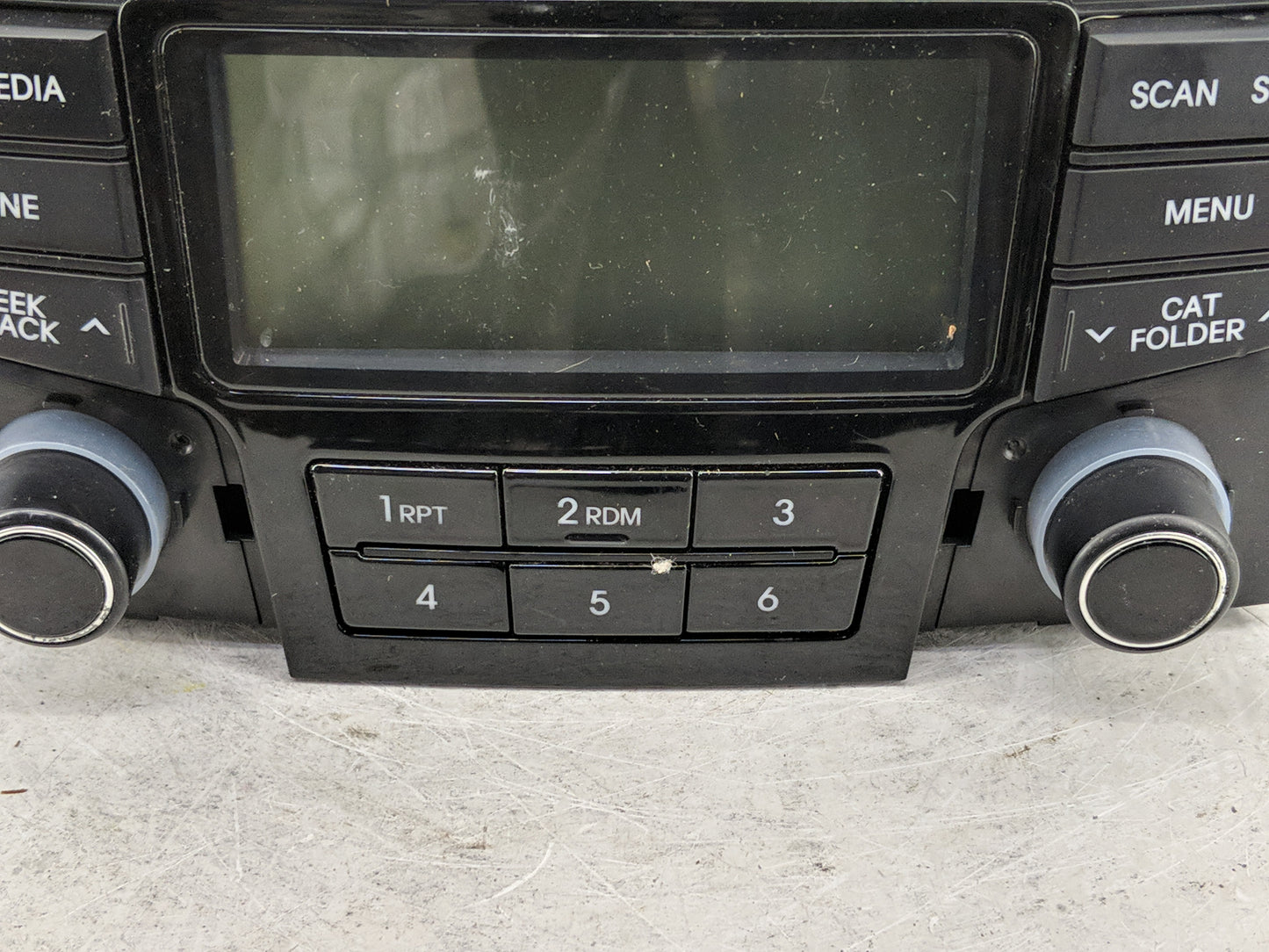 2012-2014 Hyundai Sonata Radio AM FM Cd Player Receiver Replacement P/N:96180-3Q600 96180-3Q700 Fits Fits 2012 2013 2014 OEM