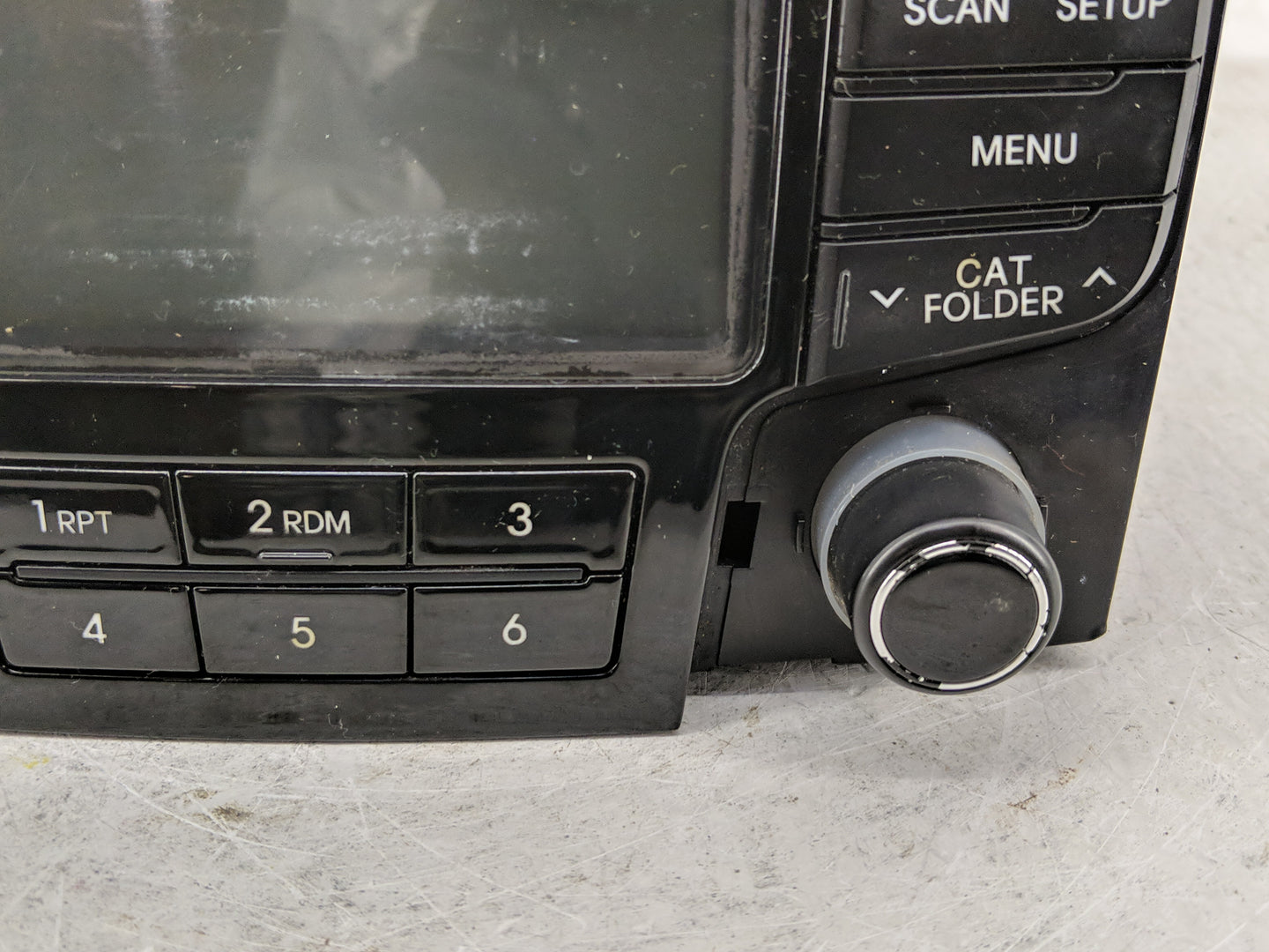 2013-2014 Hyundai Sonata Radio AM FM Cd Player Receiver Replacement P/N:96180-3Q700 Fits Fits 2013 2014 OEM Used Auto Parts 