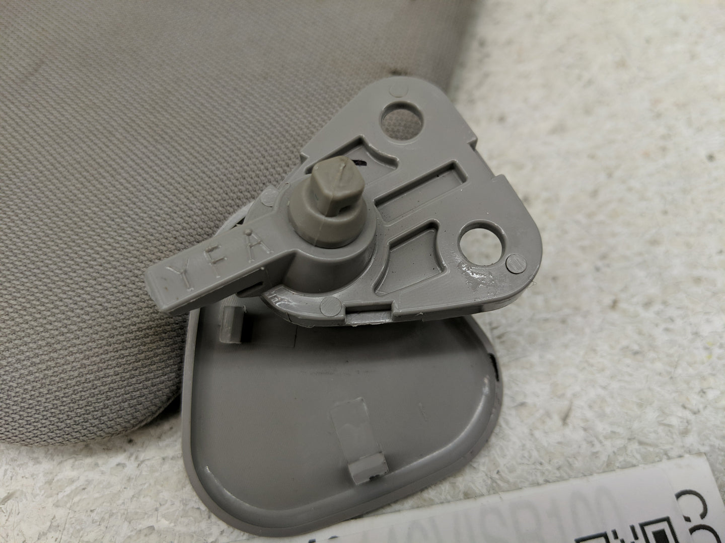 2011-2014 Hyundai Sonata Sun Visor Shade Replacement Passenger Right Mirror Fits Fits 2011 2012 2013 2014 OEM Used Auto Part
