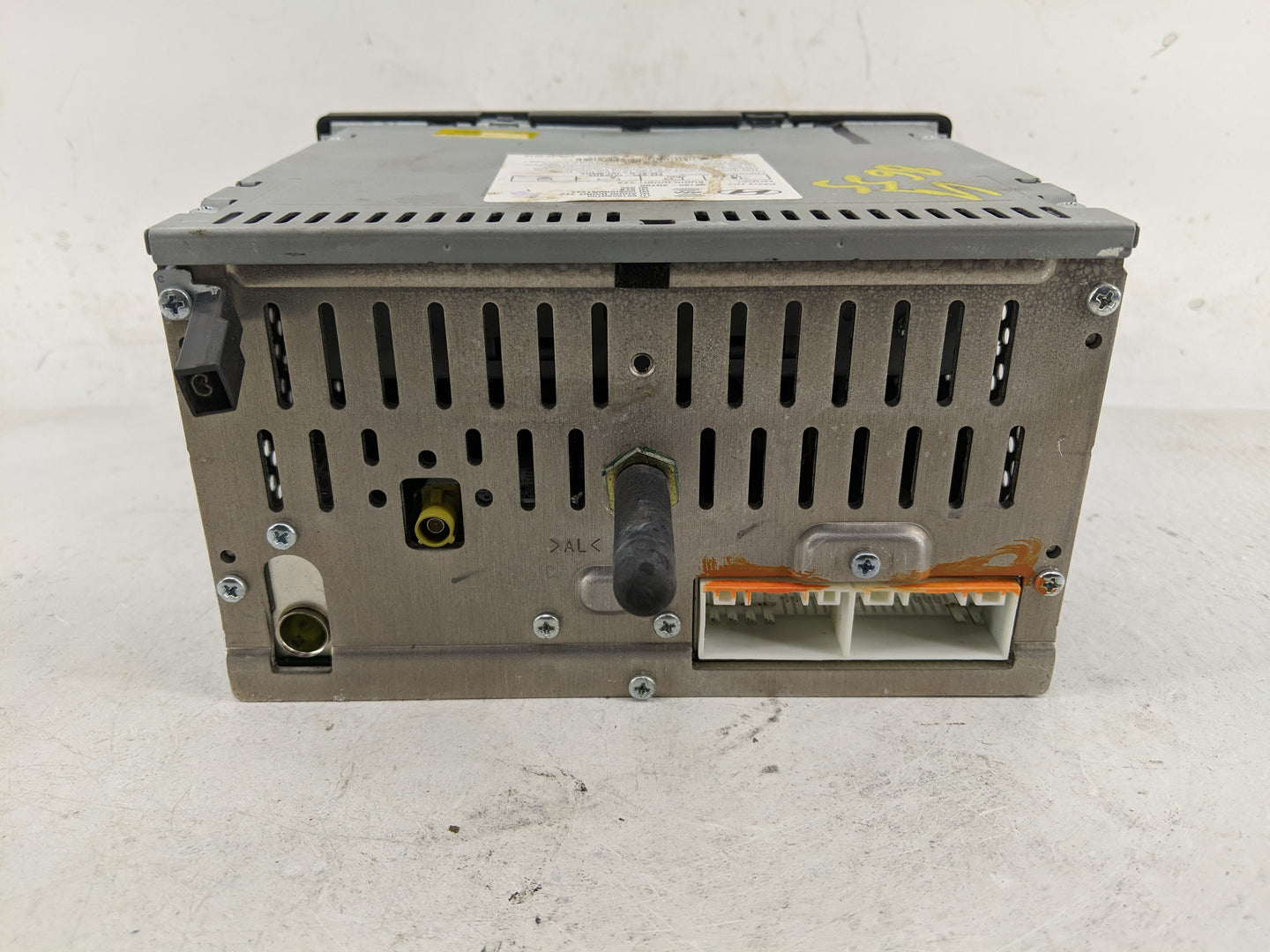 2013-2014 Hyundai Sonata Radio AM FM Cd Player Receiver Replacement P/N:96180-3Q700 96190-3Q700 Fits Fits 2013 2014 OEM Used