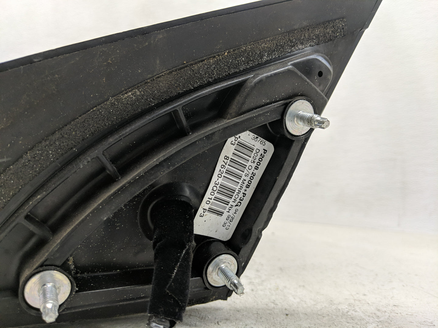 2011-2014 Hyundai Sonata Passenger Side View Mirror - Right Door Mirror OEM Used - Oemusedautoparts1.com