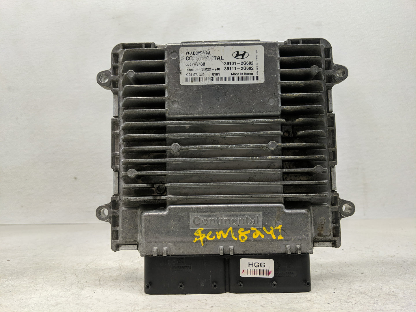 2011-2014 Hyundai Sonata PCM Engine Control Computer ECU ECM PCU OEM P/N:39111-2G692 39101-2G692 Fits Fits 2011 2012 2013 20