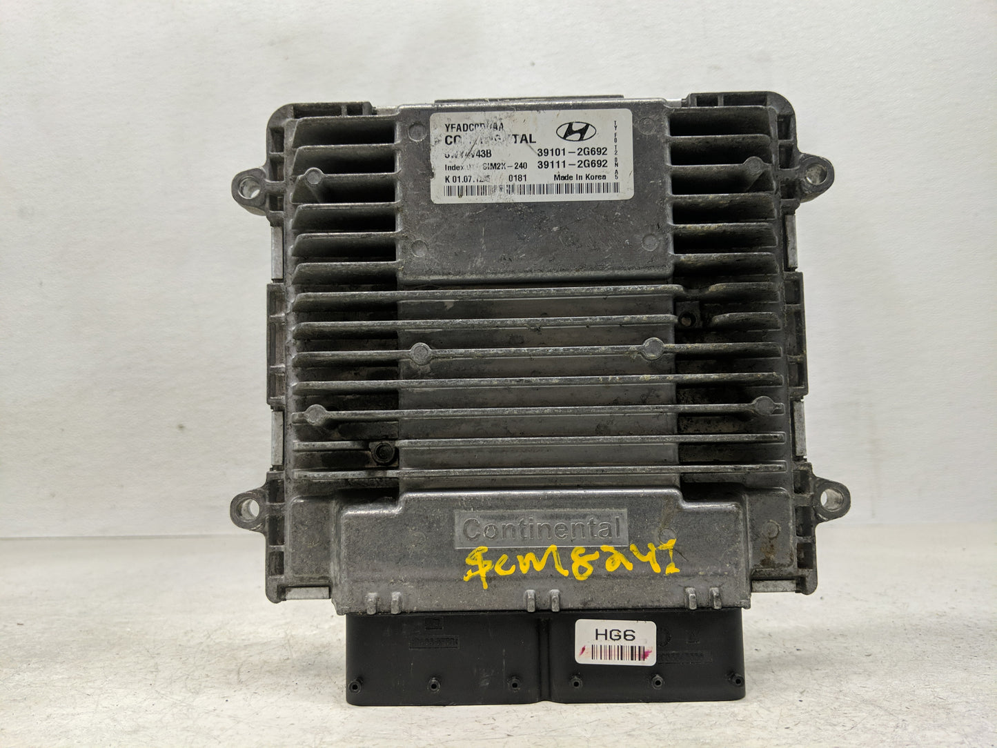2011-2014 Hyundai Sonata PCM Engine Control Computer ECU ECM PCU OEM P/N:39111-2G692 39101-2G692 Fits Fits 2011 2012 2013 20