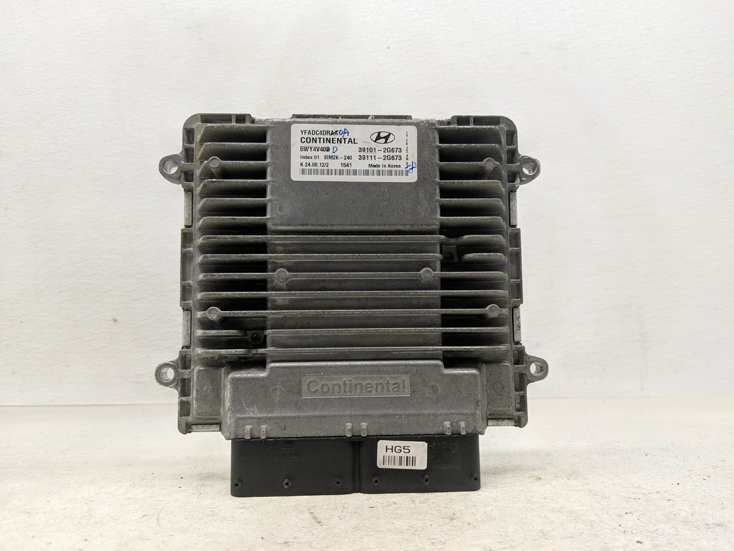2011-2014 Hyundai Sonata PCM Engine Control Computer ECU ECM PCU OEM P/N:39111-2G673 39101-2G673 Fits Fits 2011 2012 2013 20
