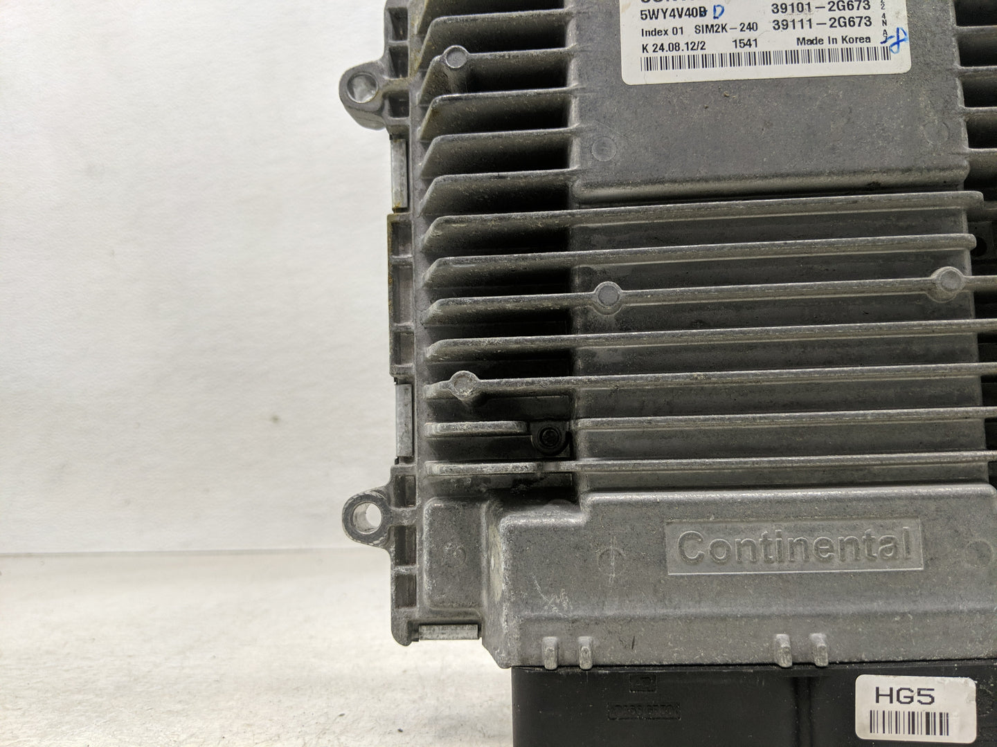 2011-2014 Hyundai Sonata PCM Engine Control Computer ECU ECM PCU OEM P/N:39111-2G673 39101-2G673 Fits Fits 2011 2012 2013 20