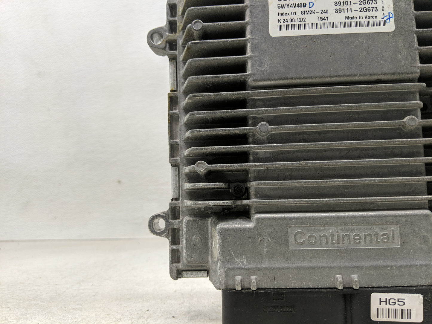 2011-2014 Hyundai Sonata PCM Engine Control Computer ECU ECM PCU OEM P/N:39111-2G673 39101-2G673 Fits Fits 2011 2012 2013 20